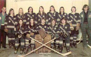 OMHA Women's Hockey 73-74